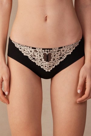 Intimissimi Pretty Flowers Seamless Katoenen Panties Gekleurd | ZNLMJ55242