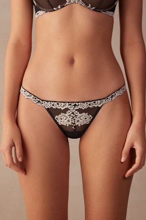 Intimissimi Pretty Flowers String String Gekleurd | YNLVQ33409