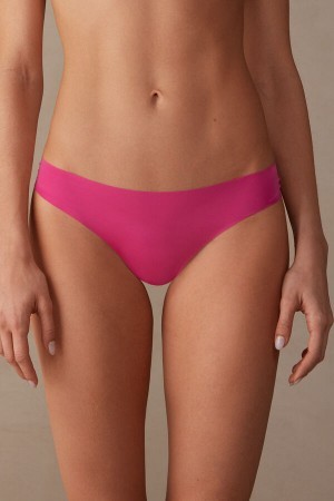 Intimissimi Brazilian Panties in Seamless Ultra Light Microfiber Roze | NLNZX88584