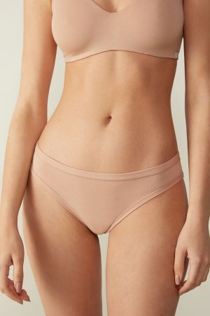 Intimissimi Brazilian Panties in Ultralight Supima® Katoenen Natural | DNLKV15752