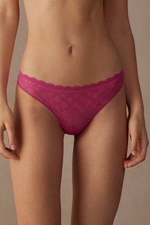 Intimissimi Kanten and Microfiber Brazilian Roze | DNLVO84288