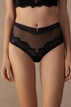 Intimissimi Stunning Beauty Hipster Brazilian Zwart | NLZPD33957