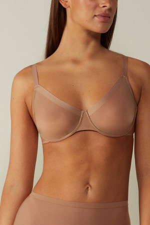 Intimissimi Sveva Invisible Touch Balconette Bra Natural | YNLGT93163