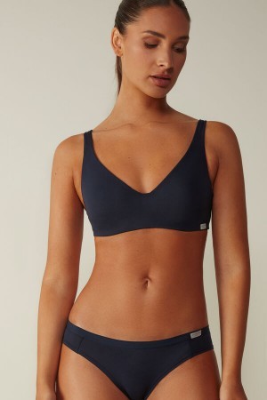 Intimissimi Greta Balconette Bra in Katoenen Blauw | NLZDE46200