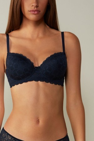 Intimissimi Sofia Balconette Bra in Kanten Blauw | NLNEJ40817