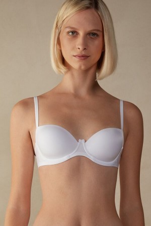 Intimissimi Sofia Balconette Bra in Ultralight Microfiber Wit | NLNEJ13067