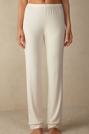 Intimissimi Long Micromodal Trousers Natural | NLEGJ99428