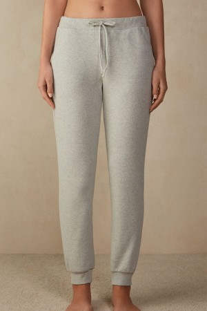 Intimissimi Warm Cuddles Full Length Cuffed Pants Grijs | NLXBR38130