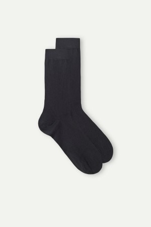 Intimissimi Kort Socks in Stretch Supima® Katoenen Grijs | PNLER62373