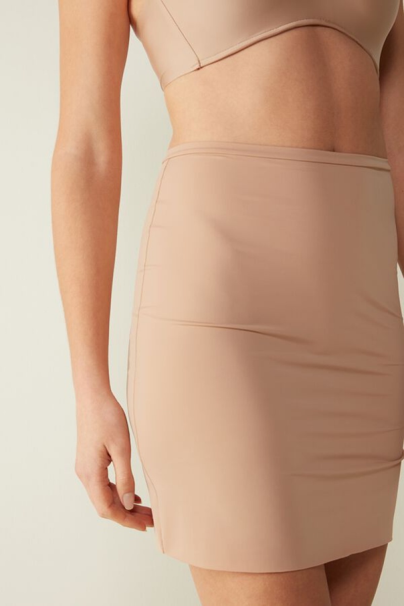 Intimissimi Skirt in Microfiber Natural | NLNEJ53655