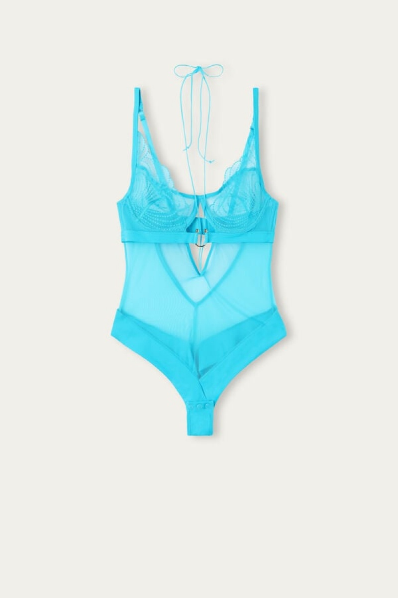 Intimissimi Steal the Show Bodysuit Blauw | QNLUV50837