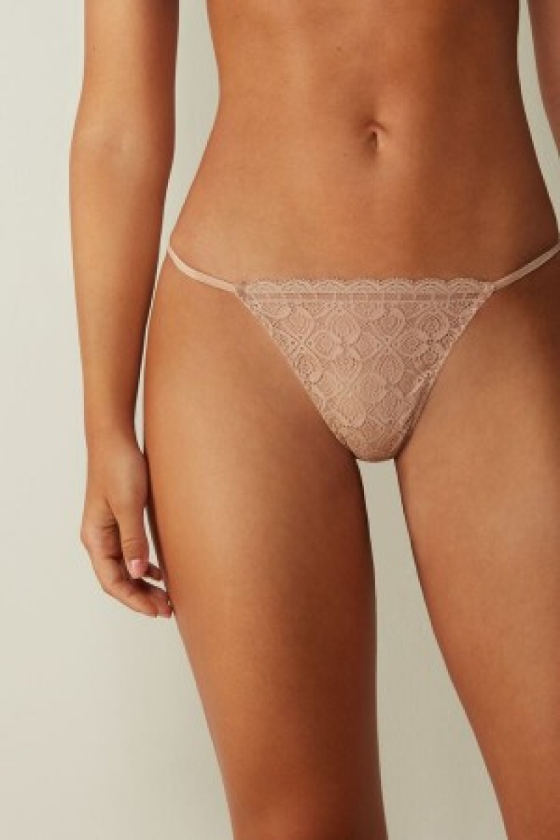 Intimissimi Kanten String String Natural | FNLHY91031