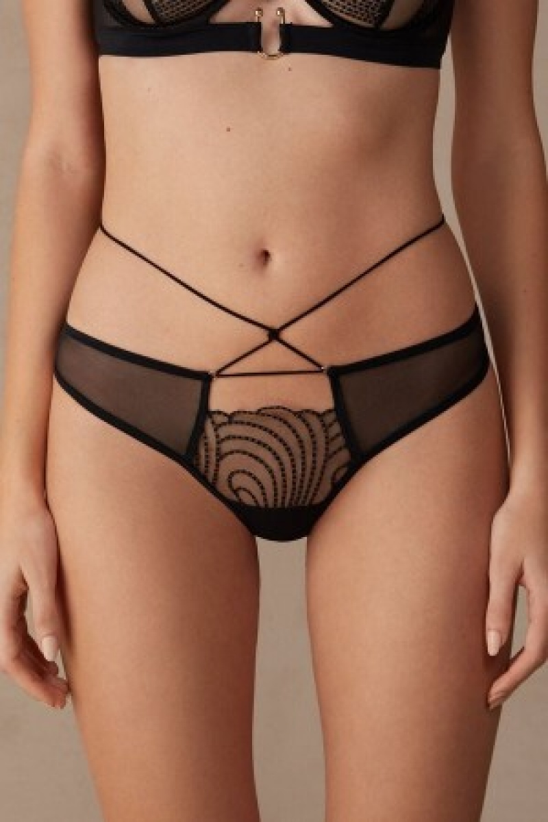 Intimissimi Steal the Show String Zwart | UNLTG27893