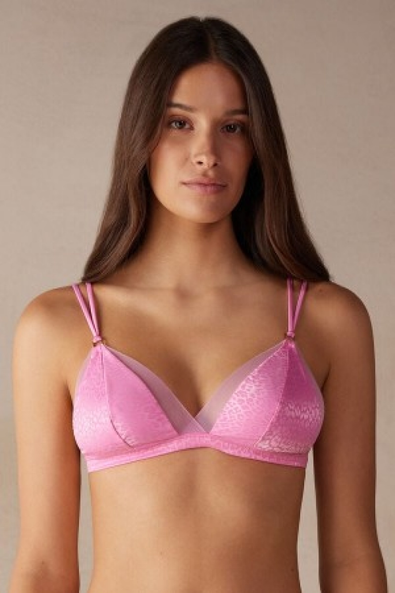 Intimissimi Cool Minimal Emma Triangle Bra Roze | YNLGT13329