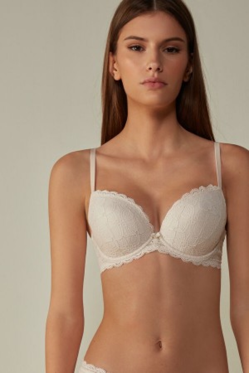 Intimissimi Irina Balconette Bra in Kanten Natural | GNLUC67940