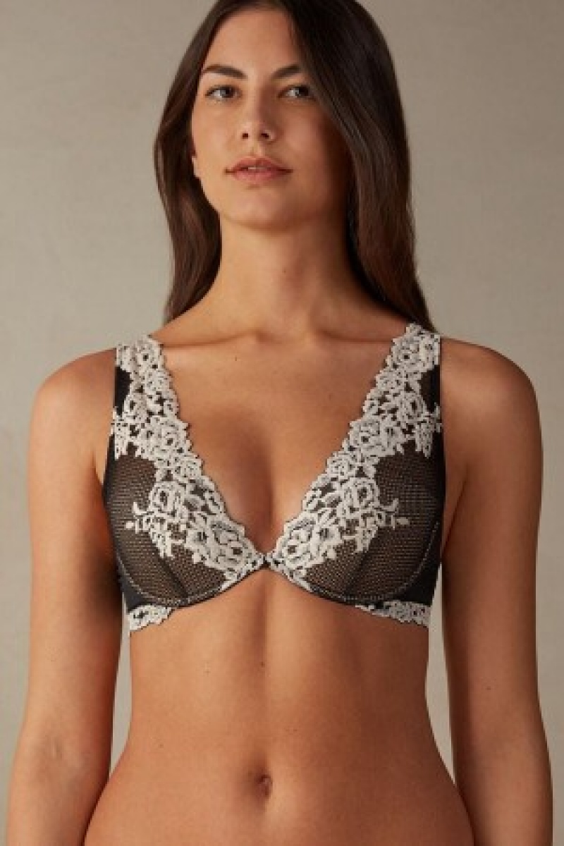 Intimissimi Pretty Flowers Elena Balconette Bra Gekleurd | LNLSX61577