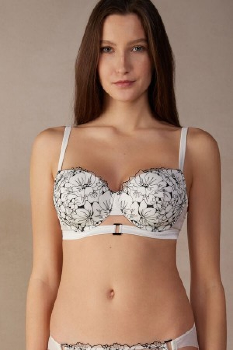 Intimissimi Pure Joy Sofia Balconette Bra Wit | SNLVO18632