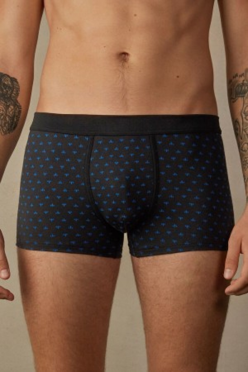 Intimissimi Lily Boxers in Stretch Supima® Katoenen Zwart | ANLDF13250